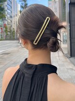 ガーデンヨコハマ(GARDEN YOKOHAMA)&nbsp;【阿久津】カチモリヘア　タイトアレンジ　バレッタアレンジ