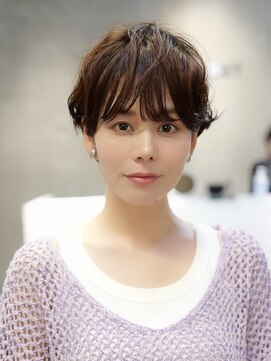 ロビー 青山(ROBBY) ショートヘア/マッシュショート/大人/パーマ/30代/40代