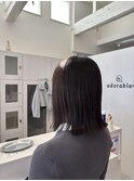 切りっぱなしボブ♪