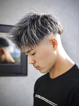 ジ オブスキュア(THE OBSCURE) シルバーメッシュ×フェード