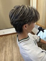 アレッタヘアーサロン(ALETTA HAIR SALON) フェザーショート×ハイライト