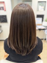 ヘアーエボリューション&nbsp;半年ぶりの美容室。髪質改善カラーでツヤとまとまりを
