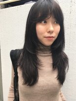 ナヌークカフラ(nanuk kafla)&nbsp;レイヤーカット/お顔周り/似合わせ/ストレート/ウルフカット