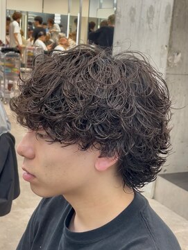 フィフスパーク(fifth PARK) 強めシャドウパーマのマッシュウルフ◎