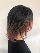 ウルッシュ(Urlush) グラデーション×コーラルピンク