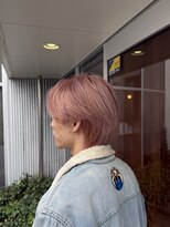 カノエ 出雲大塚店(canoe)&nbsp;ピンクベージュカラーウルフカット