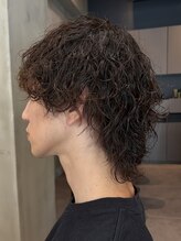 メンズロム(Men's LOM)&nbsp;波巻きスパイラルパーマ/マッシュウルフ