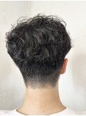 ショートでのパーマ