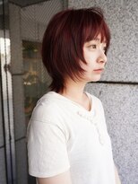 ダブ アオヤマ(DaB AOYAMA)&nbsp;ブリーチなし高発色　レッドブラウン　ボルドー　赤髪