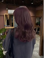 サムウェア(SOMEWHERE)&nbsp;秋冬チョコレートラベンダー艶髪20代30代