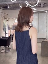 エシカ(ethica)&nbsp;【ethica_南船場】レイヤーカット×ミディアム×後ろ姿美人