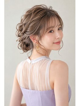 アグリー コーリング (AGREE ～calｌing～)の写真/結婚式・卒入学式に輝く！本格お呼ばれヘアセットで特別な思い出を演出◎ (40文字)