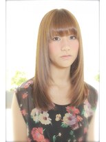 テラス 銀座(terrace)&nbsp;さらつやミディアムストレート♪