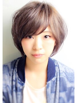 レンジシキチジョウジ (RENJISHI KICHIJOJI) シースルーカラーのナチュラル可愛いショート