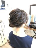 ふんわりサイドアップアレンジ【ヘアアレンジ　立川/立川南口】