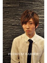 プレミアムバーバー 赤坂店(PREMIUM BARBER produce by HIRO GINZA) 爽やかナチュラルショート
