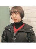 ＊ミニマムショートボブ　辻幸奈　表参道