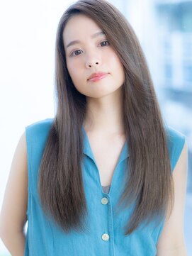 オーブ ヘアー ビーヴ 調布店(AUBE HAIR beve) クール◎綺麗めストレートスタイル