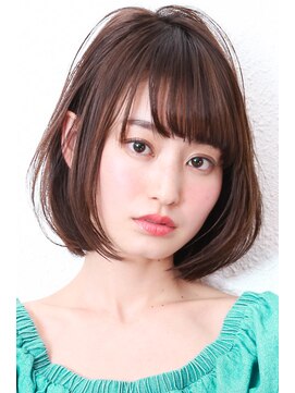 モニカ 西宮北口(Monica) 大人かわいいグレージュ小顔ナチュラルショートボブ