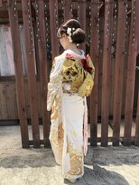 ビーヘア(be hair)&nbsp;《成人式》ヘアアレンジ&着付け