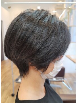 ヘアーズビースリー ポートサイド ショートボブ　20代30代40代50代