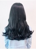 ブルーブラック_ミニウルフテラコッタくすみブルー_ba349741
