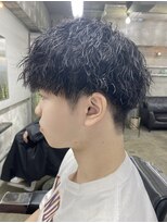 【Lond GULLMAN Hide】MEN'S HAIR/ツイストスパイラルパーマ