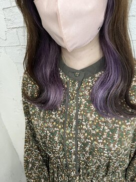 プライズ 錦糸町北口店(prize) インナーパープル/インナーカラー/ラベンダーアッシュ錦糸町北口