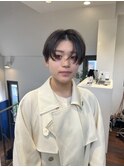 ショートボブ　ハンサムショート　大人ボブ　20代30代
