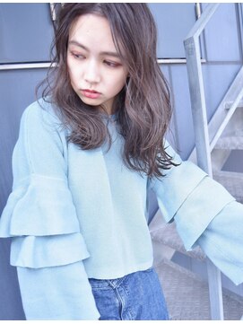 ホヌア(hoNua.) 【hoNua.】透け感パールグレイ