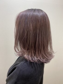 エアーエイチ(air-H) 外はね×くすみピンク