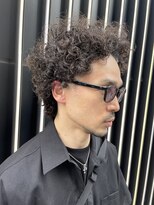 ピークアブー 原宿ハラカド(PEEK-A-BOO) カーリー ショート メンズヘア メンズパーマ 西尾卓義