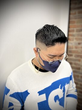 ヒロギンザ 大阪本店(HIRO GINZA) アップスタイルスキンフェード