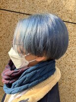 ユニックス 赤羽店(UNIX) 大人ショート☆ブルーシルバーカラー