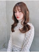 【ARTE表参道/青山】顔まわりレイヤーセミロング×透明感
