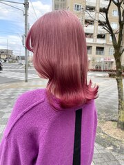 【pink×pink   グラデーションカラー☆】#airi