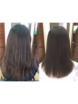【専門店だからこその技術があります】ブリーチや縮毛矯正などで受けたダメージヘアはお任せください。