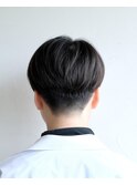 マッシュショート#黒髪#耳掛けショート#刈り上げ#切りっぱなし