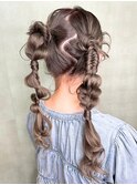 ヘアセットアレンジ