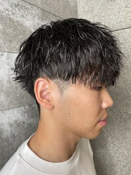 ニアウ 伊勢崎連取店(Niau) メンズマッシュツイストスパイラルパーマ