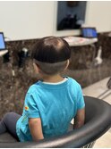 キッズ　きのこヘアー