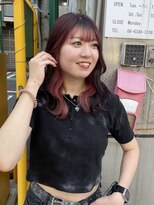 ハイル(KHAIR)&nbsp;ピンクラベンダー/インナーカラー/梅田/金城二千夏