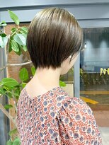 ノエ トトン(noe tton)&nbsp;イメチェン/ホワイトブロンド/外ハネボブ/美髪/名古屋/名駅