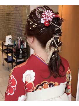 ビーハイブ 一番町店 アヴェダ(BEHIVE) 祝！おめでたい日！