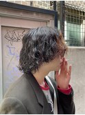 メンズミディアムパーマ