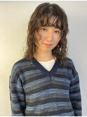 ミディアムハードパーマ/80's perm_下北沢