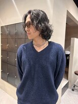 ヘアー アイス ルーチェ(HAIR ICI LUCE) メンズパーマメンズヘアメンズボブパーマニュアンスパーマ/中西