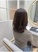 くびれレイヤー×ブラウンベージュ♪