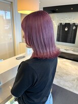 ナンブ セントラル(nambu-CENTRAL)&nbsp;ダブルカラー、モーヴピンク