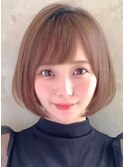 可愛くハイトーンカラー